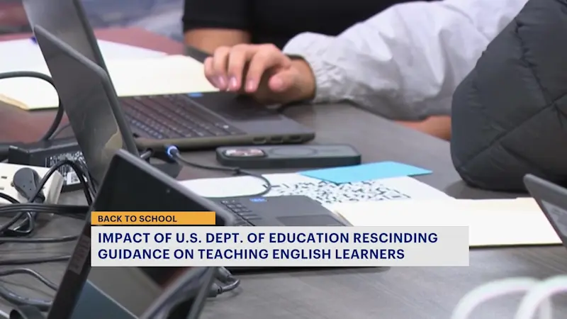 Story image: Students, school leaders react to English language teaching document recission