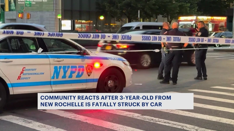 Story image: NYPD: 3-year-old fatally struck in Harlem was from New Rochelle