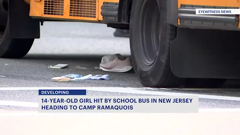 Story image: NJ teen hit, seriously injured by bus heading to Rockland camp
