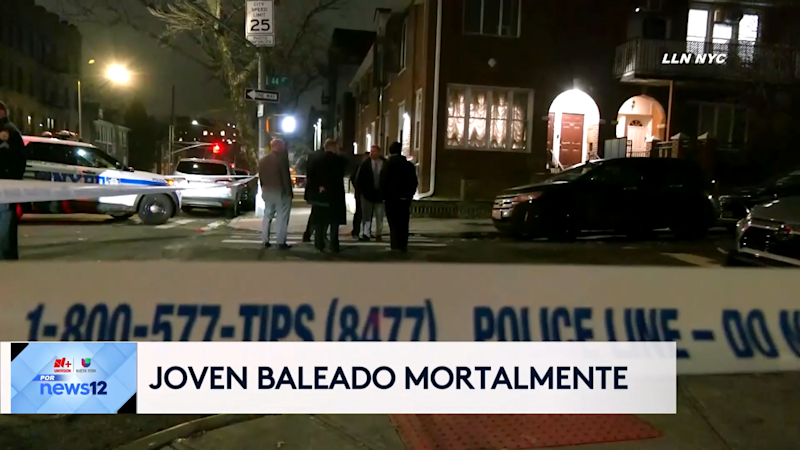 Story image: Univision 41 News Brief: Joven de 14 años muere baleado en la cabeza en Sunset Park, Brooklyn