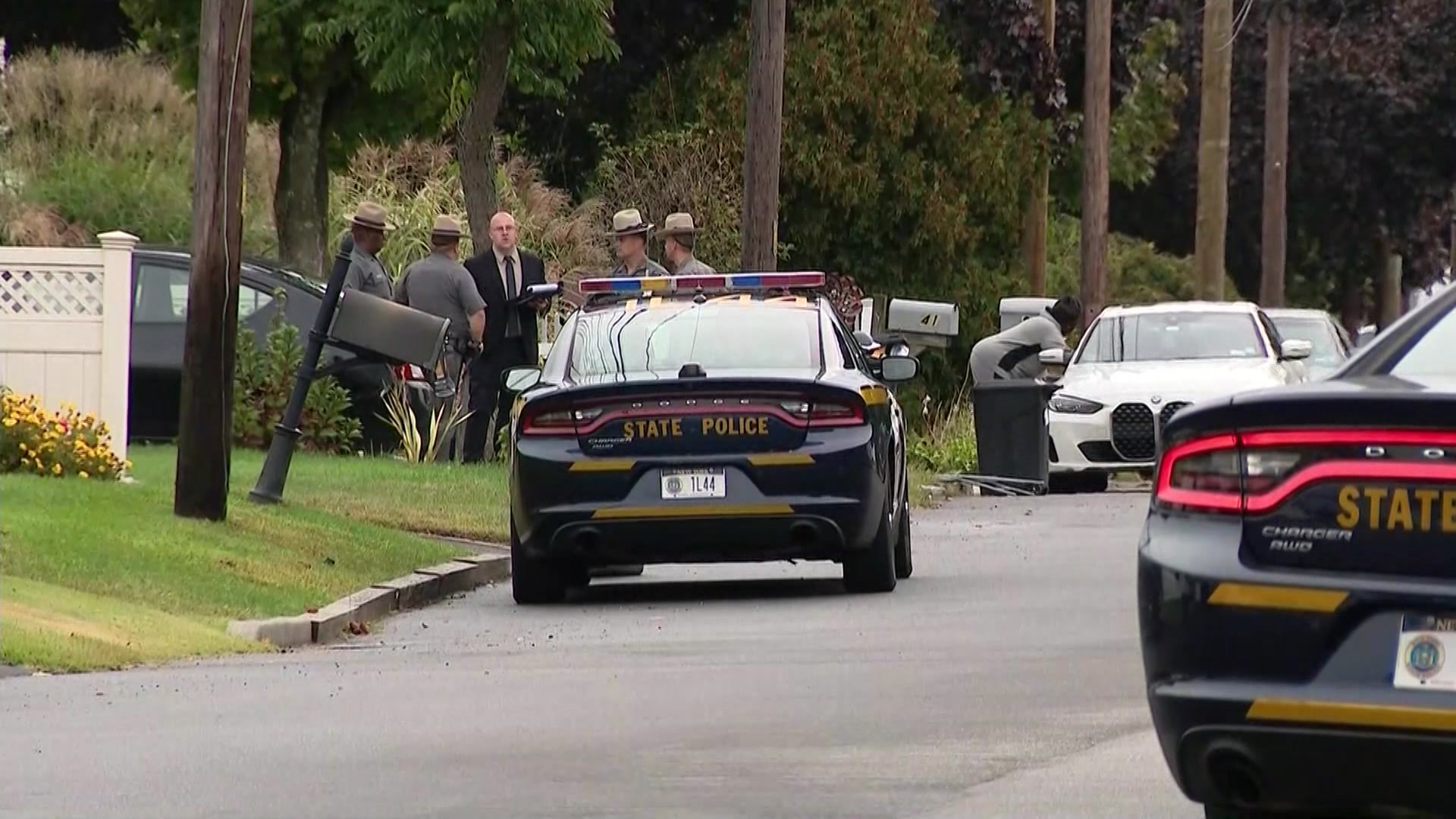 State police cruiser allegedly stolen by handcuffed suspect