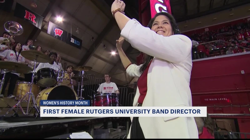 Story image: Celebrating women: Meet Rutgers University’s first female band director