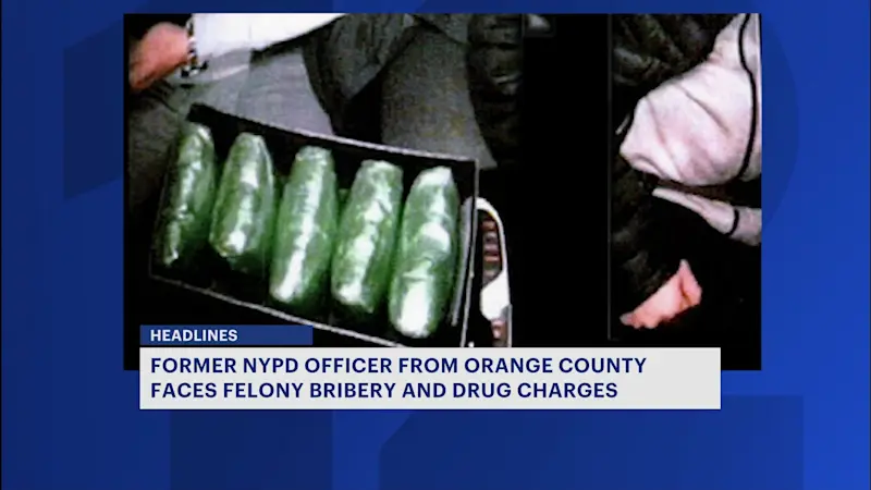 Story image: Former NYPD officer from Orange County accused in drug trafficking case