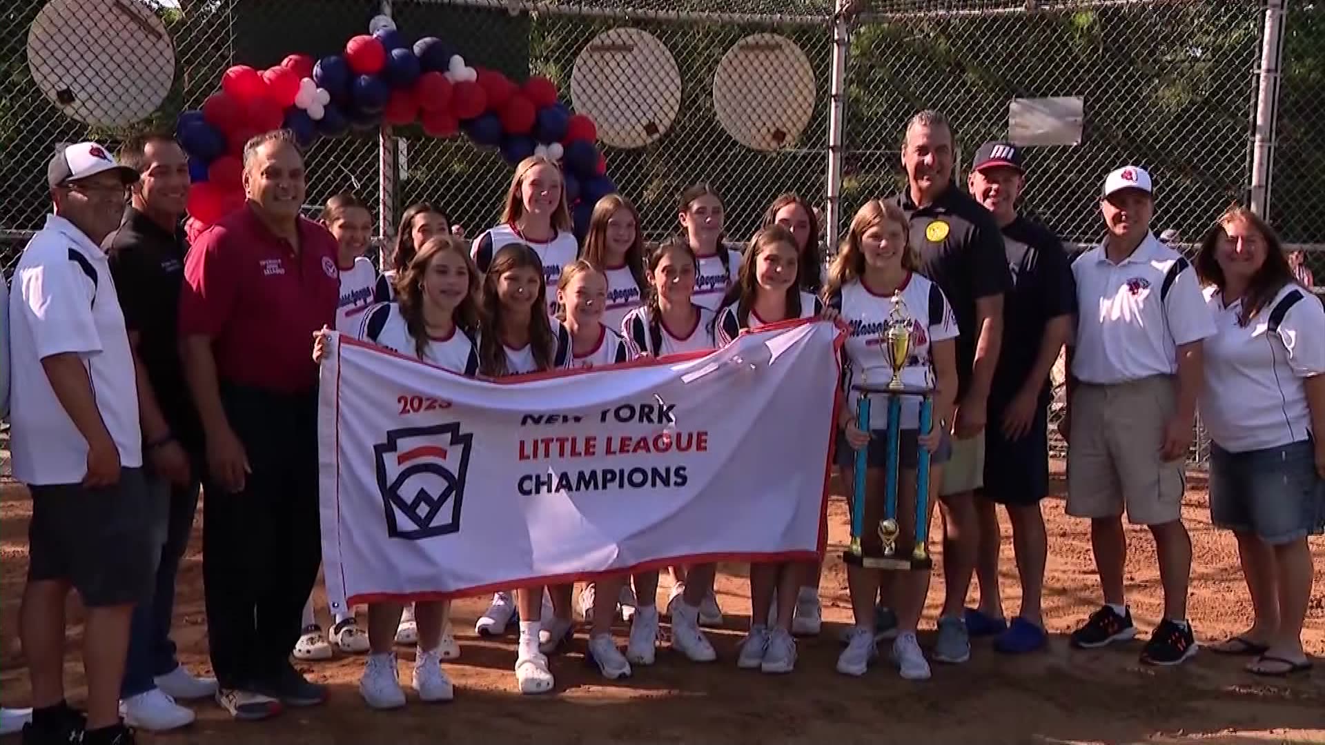 Massapequa captures first ever championship for NY in Little League Softball  World Series - ABC7 New York