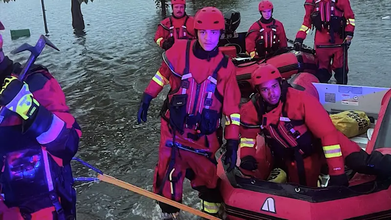 Story image: Storm aftermath: 32 rescue dispatches in Rockland County amid flash flooding