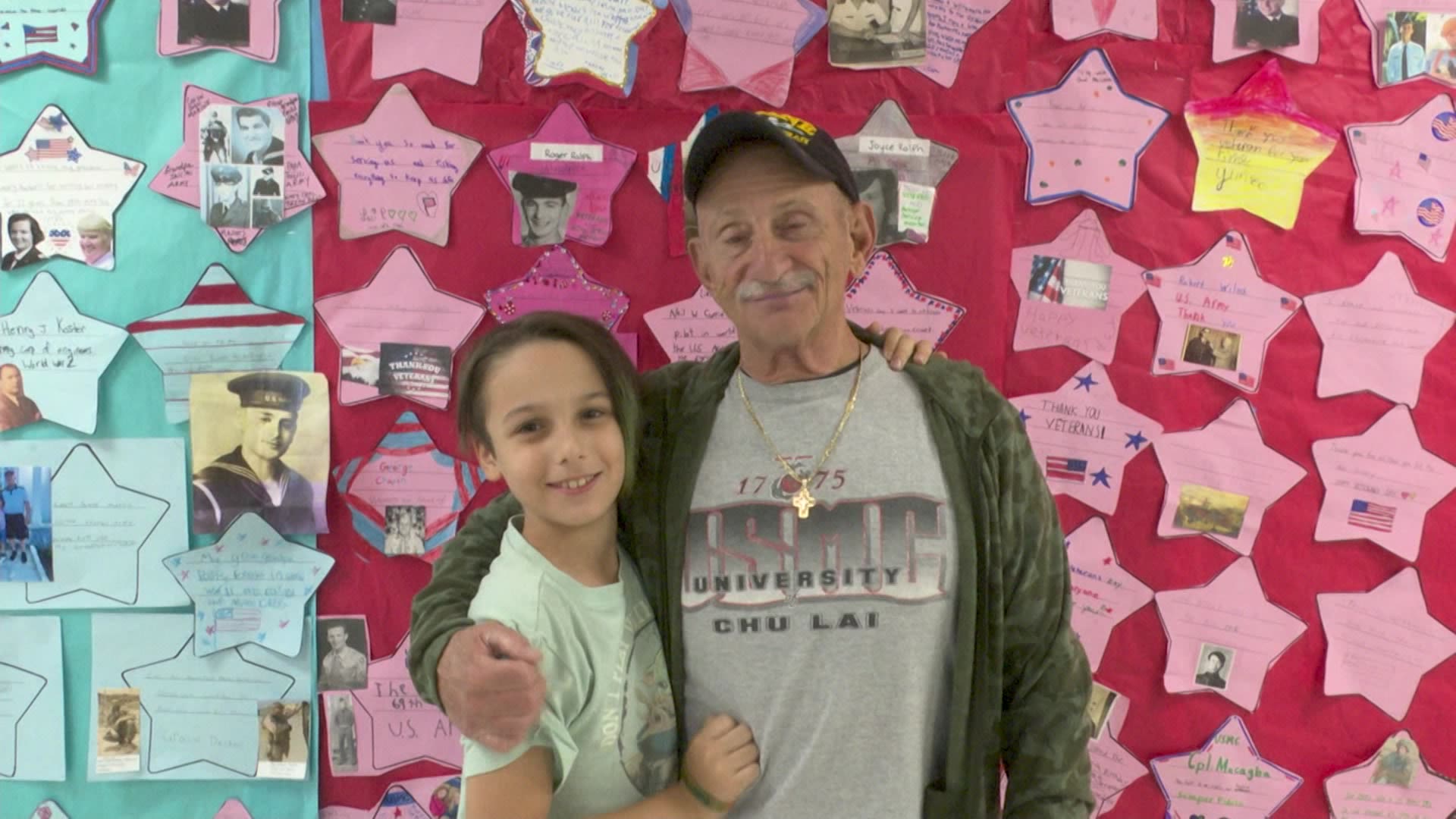 Cider Mill School in Wilton hosts Take Your Veteran to School Day