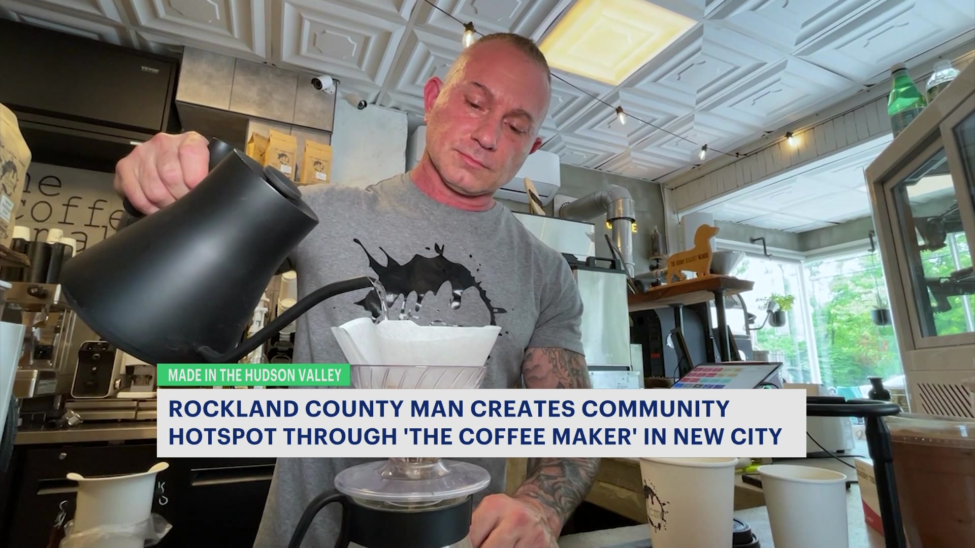 Rockland County man creates community hotspot through The Coffee Maker in New City
