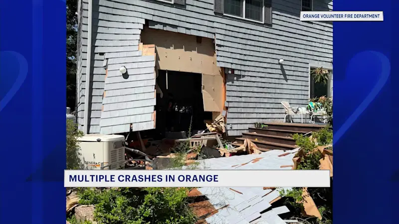 Story image: Firefighters respond to multiple crashes in Orange