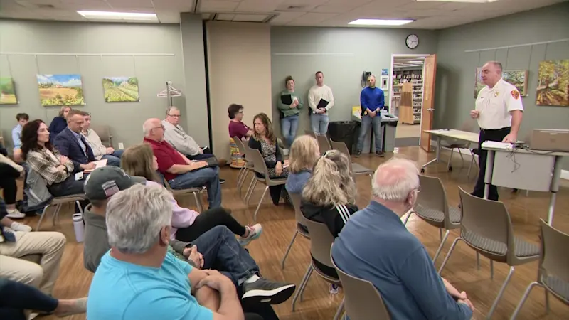 Story image: Suffolk residents ask about fireworks, loud music during police community meeting