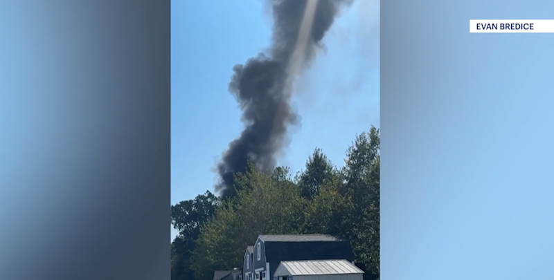 Story image: Milford police ID victim in homeless encampment fire; criminal investigation underway