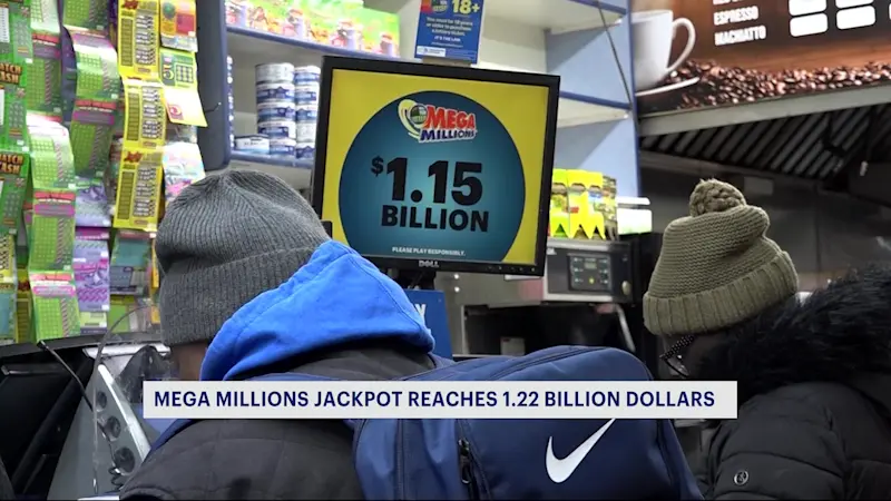 Story image: Will you be the next lucky winner of the Mega Millions? Jackpot soars to $1.22B