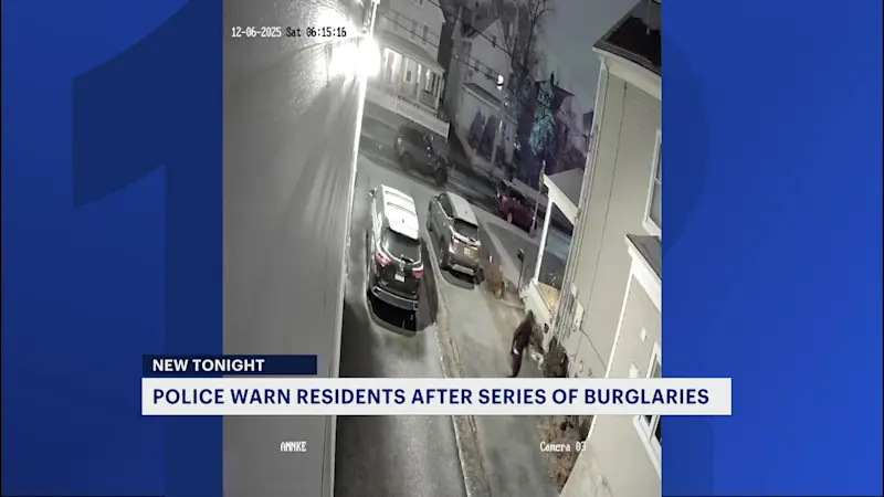Story image: Residents on edge after a string of home invasions in North Jersey over the weekend