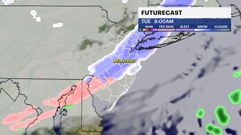 Story image: BITTER BLAST: Dangerous cold this morning is followed up by light snow and ice for Christmas Eve morning