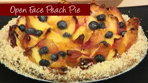 What's Cooking: Uncle Giuseppe's Marketplace's open face peach pie