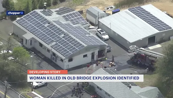 Police: Explosion, fire at Old Bridge business kills 73-year-old woman, severely injures 4 others