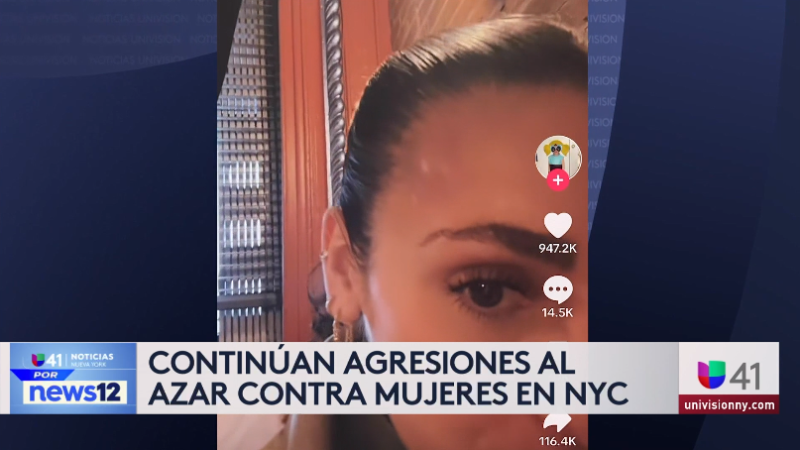 Story image: Univision 41 News Brief: Continúan agresiones al azar contra mujeres en NYC