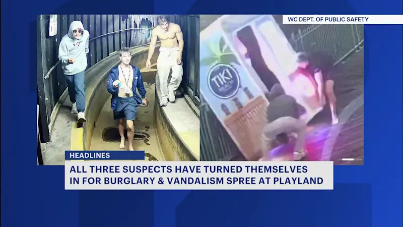 Story image: 2 more suspects from NJ surrender in Rye Playland break-in