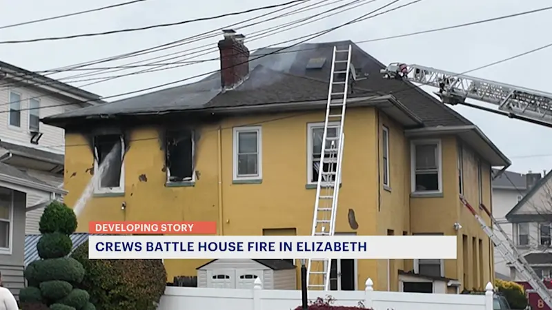 Story image: 6 injured following house fire in Elizabeth