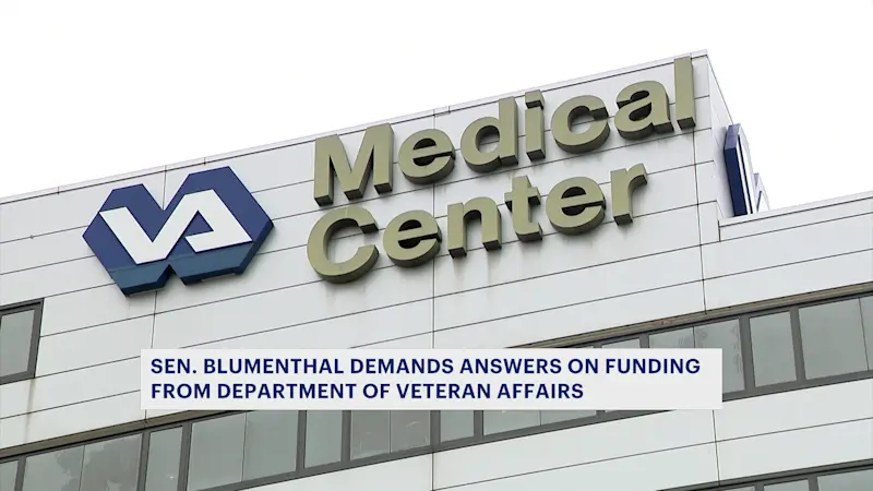 Story image: Sen. Blumenthal demands funding from the Department of Veteran Affairs