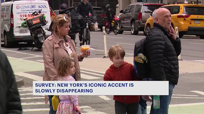 Story image: 'How you doin?' Survey says New York accent might be slipping away