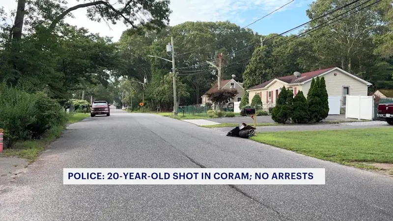 Story image: 20-year-old man injured in targeted Coram shooting