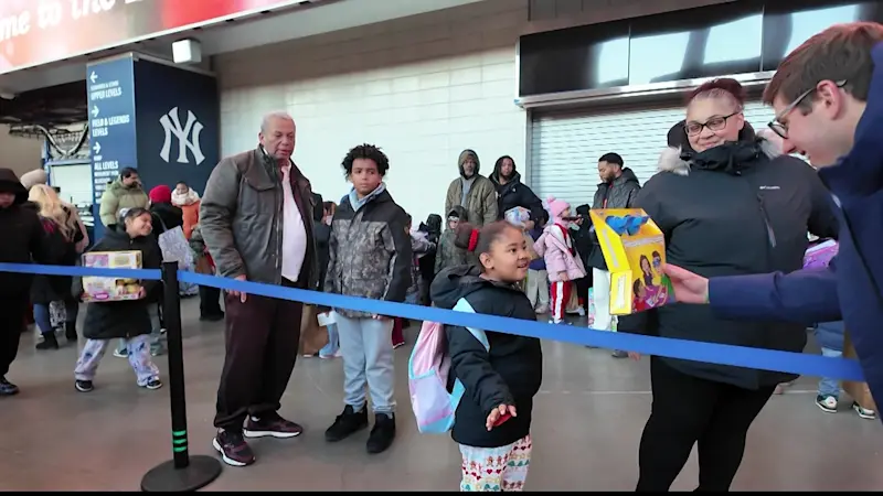 Story image: Yankees host annual Winter Wonderland holiday celebration