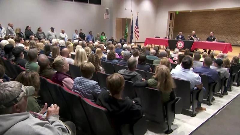 Story image: Center Moriches residents pack community meeting after series of reported crimes