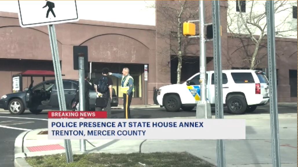 News 12 | New Jersey | Large Police Presence Reported Outside State ...