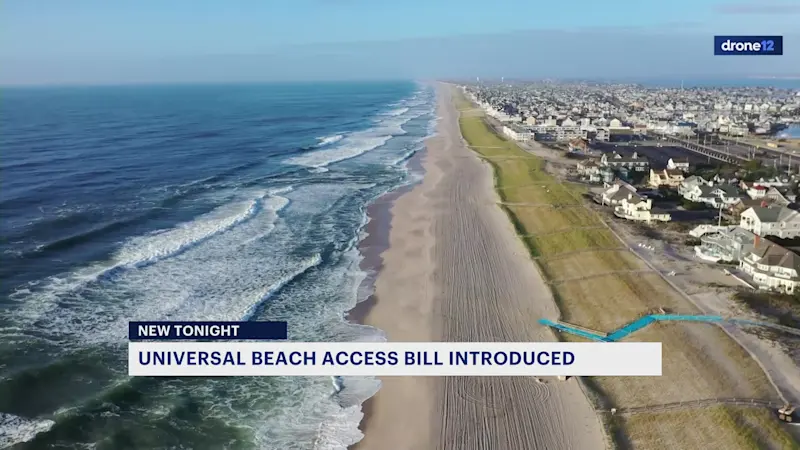 Story image: Lawmaker introduces universal beach access bill for the Jersey Shore