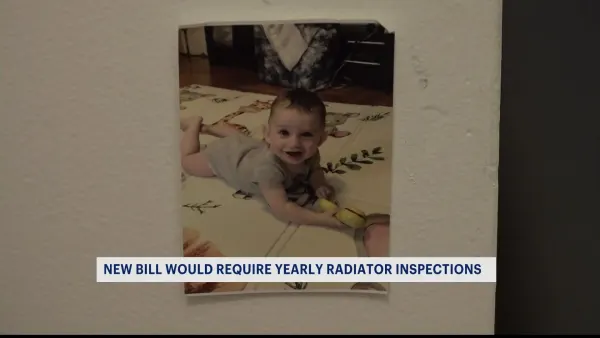 Couple advocates to require annual inspections of steam radiators