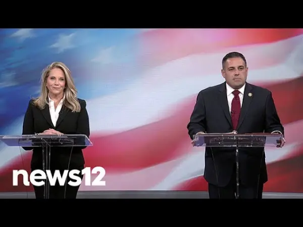 Story image: VOTE 2024: Rep. Anthony D'Esposito and Laura Gillen face off in News 12 debate