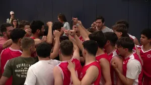 Plainview-Old Bethpage hosts basketball team from Israel impacted by Oct. 7 attacks