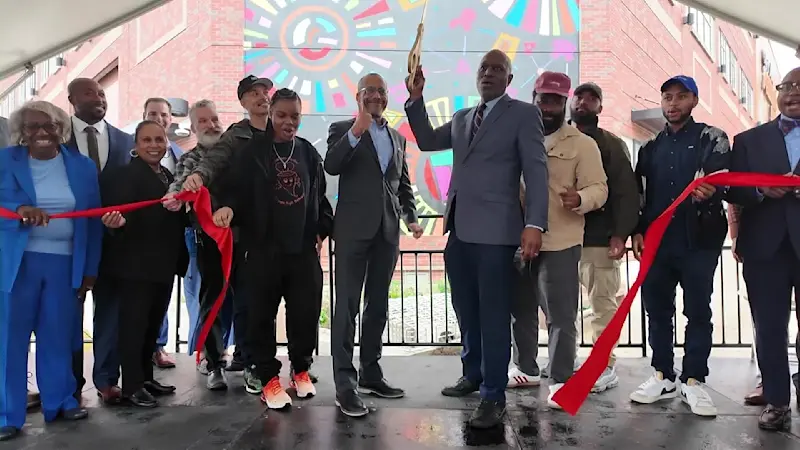 Story image: Beautification boost unveiled at Orange Heights Switching Station 