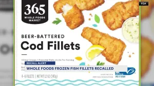 Whole Foods frozen fish fillets recalled due to undeclared allergen
