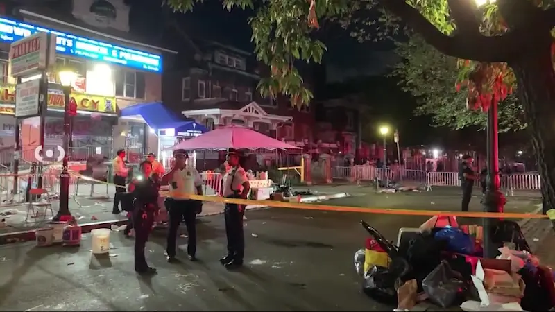 Story image: 7 people hurt in shootings and slashing after West Indian American Day Parade