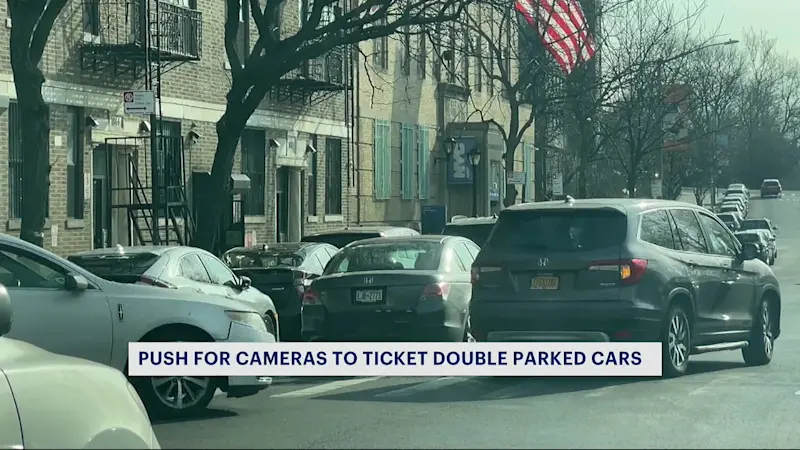 Story image: $35M pilot program proposal aims crack down on New York City's double parkers