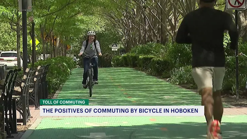 Story image: Toll of Commuting: 2 wheels may be faster than 4 in Hoboken