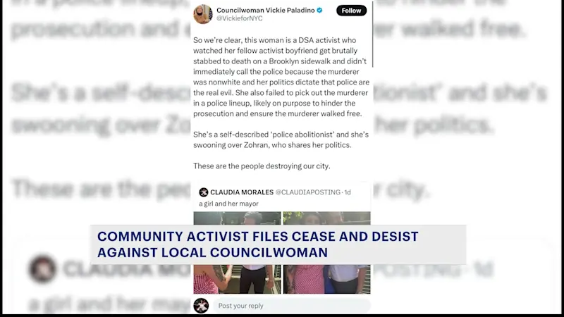 Story image: Brooklyn activist says Queens councilwoman posted false accusations about her on social media