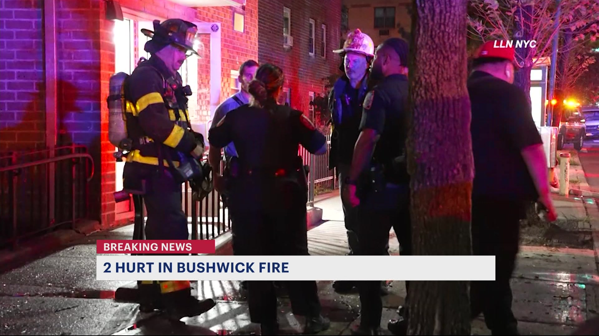 News 12 | Brooklyn | 2 People Hospitalized Following Bushwick Building Fire