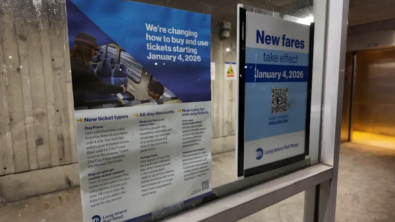 Story image: Higher fares, new ticketing policies in effect for LIRR commuters