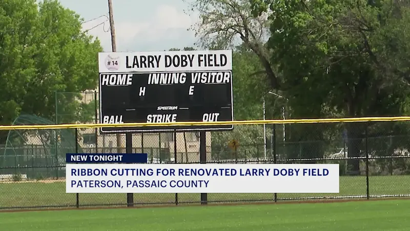 Story image: Paterson honors baseball legend Larry Doby with multimillion-dollar renovated stadium
