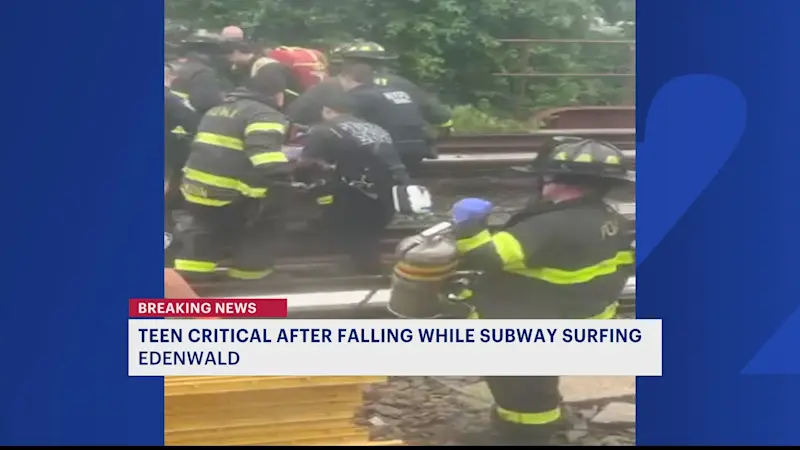 Story image: Teen seriously injured while subway surfing in Eastchester