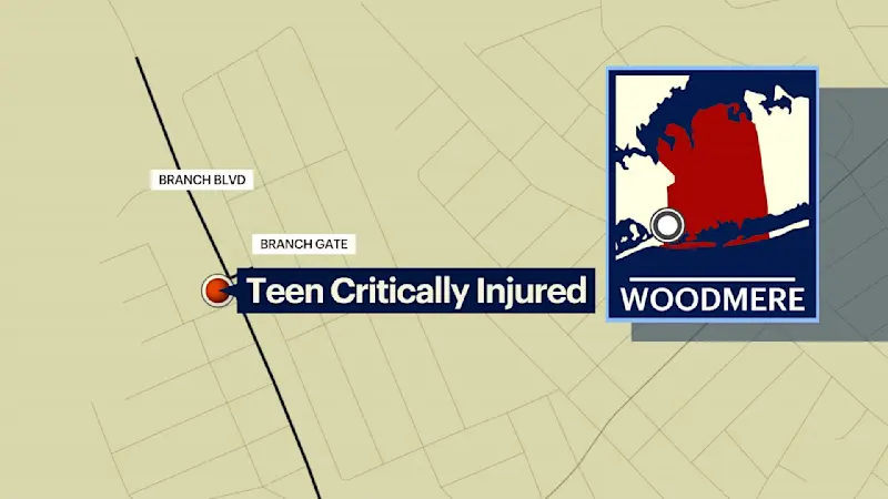 Story image: 15-year-old bicyclist critically hurt in Woodmere crash