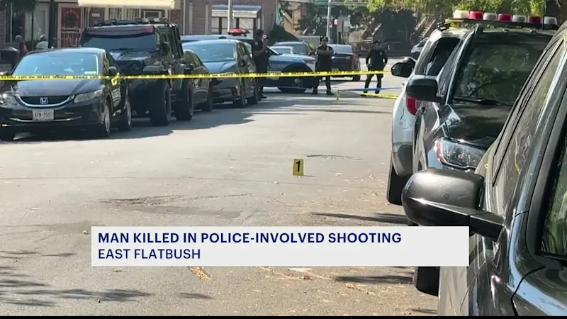 Story image: Armed man fatally shot by police after chase in East Flatbush