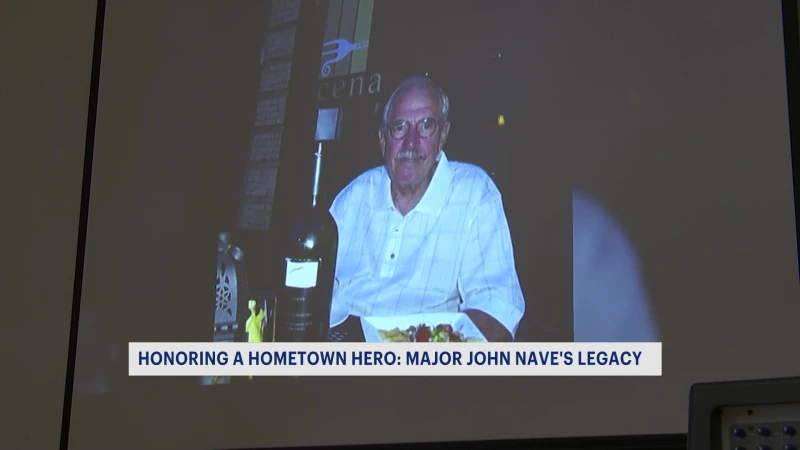 Story image: Late military hero's family visits his Hudson Valley hometown