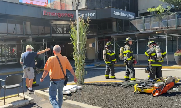 Story image: Fire update: Emergency room 'open and fully operational' at Glen Cove Hospital