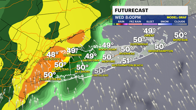 Story image: Temperatures turn colder to end the week