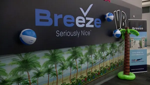 Breeze Airways temporarily stopping Vero Beach flights from MacArthur Airport 