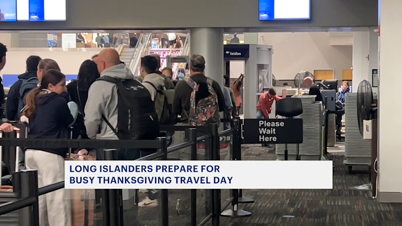 Story image: Officials expecting airports to be busier today as people head out ahead of Thanksgiving