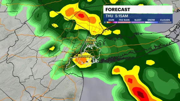 Mostly sunny and warm conditions; scattered showers, storms return midweek for the Bronx